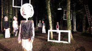 Aufführung von „Unter dem Milchwald“ von Dylan Thomas im Rahmen des Theatersommers Netzeband.